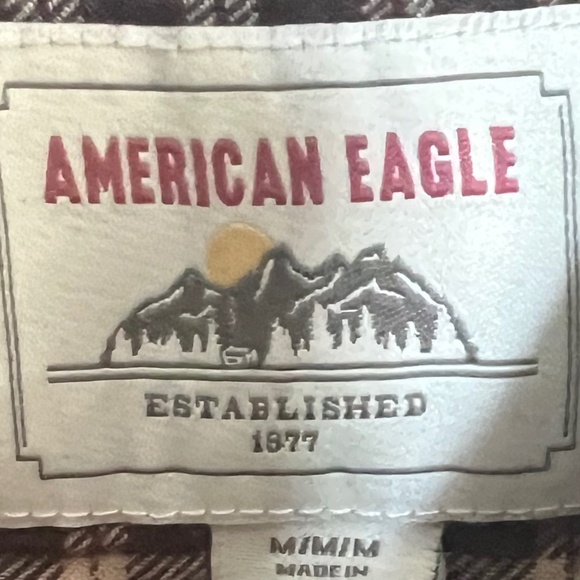 American Eagle Multi Tone Flannel - Picture 3 of 3